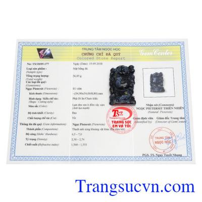 Sản phẩm có giấy kiểm định đá quý