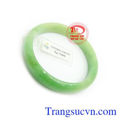 Xanh Ngọc Cẩm Thạch thiên nhiên vòng tay nữ, vòng cẩm thạch thiên nhiên