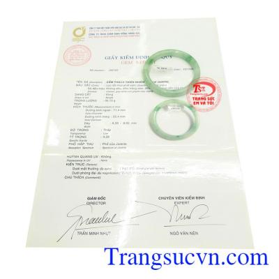 Giấy kiểm định