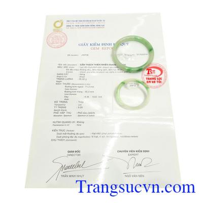 Giấy kiểm định