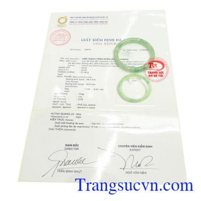 Giấy kiểm định