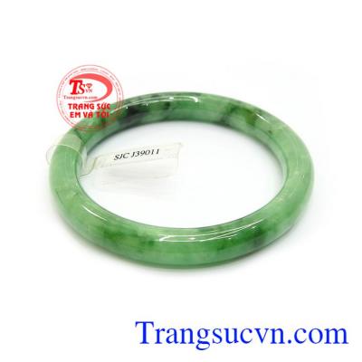 Vòng ngọc kiểm định ngọc cẩm thạch thiên nhiên màu sắc đẹp, chất lượng cao