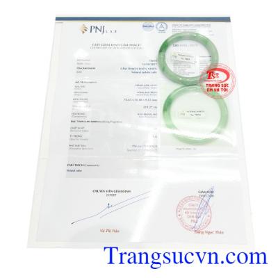 Giấy kiểm định