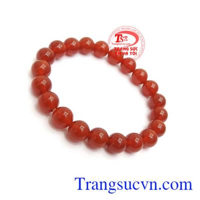 Chuỗi mã não đỏ 8 ly