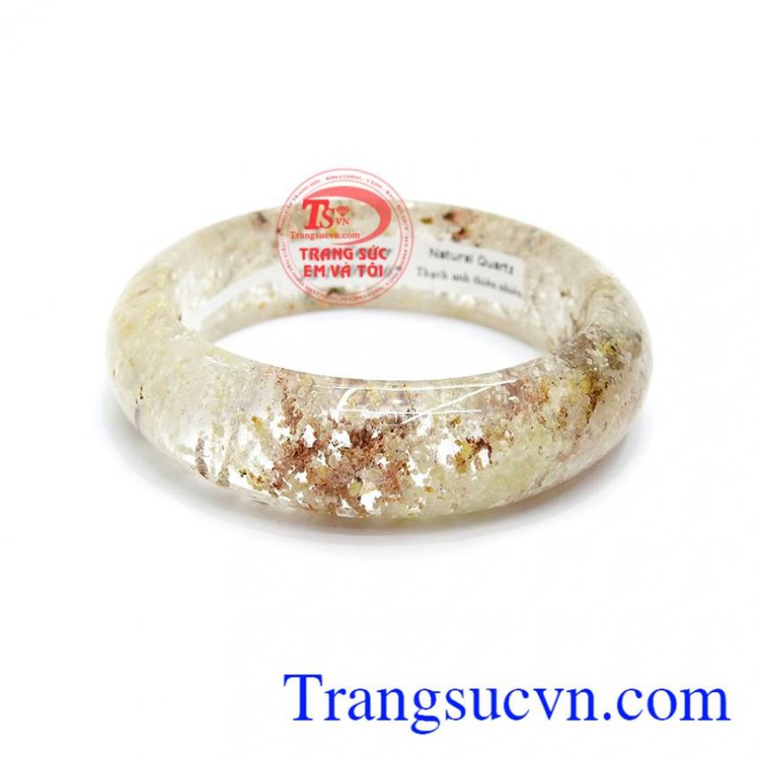 Vòng thạch anh nâu đỏ may mắn