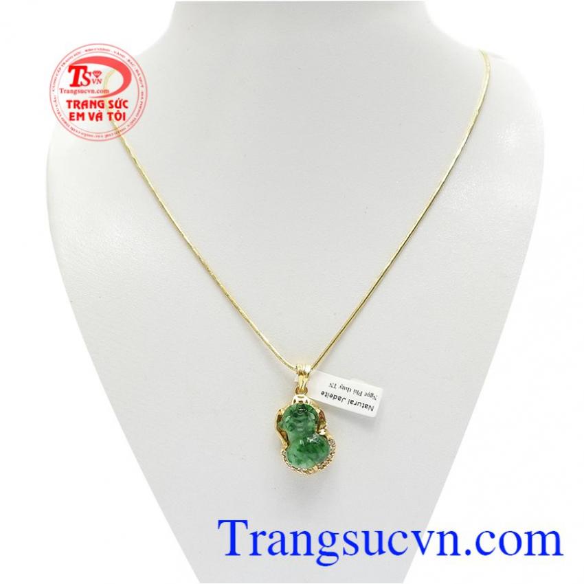 Bộ trang sức tỳ hưu cẩm thạch xanh ngọc