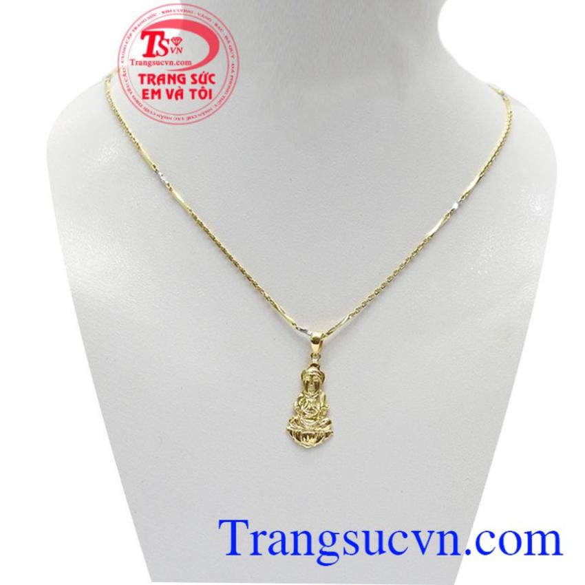 Bộ dây chuyền vàng đẹp