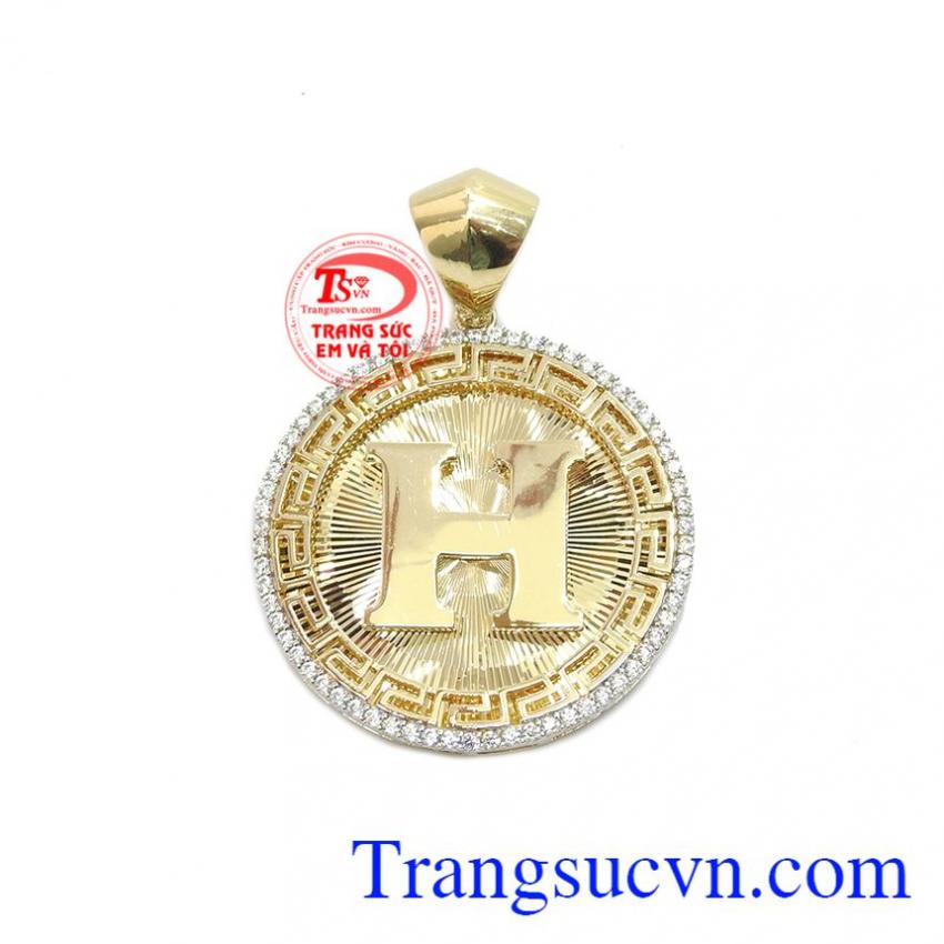 Mặt dây nam chữ H