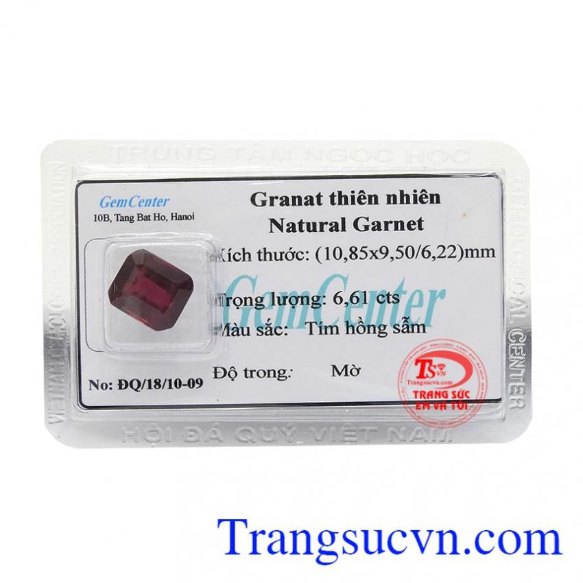 Viên granet thiên nhiên 