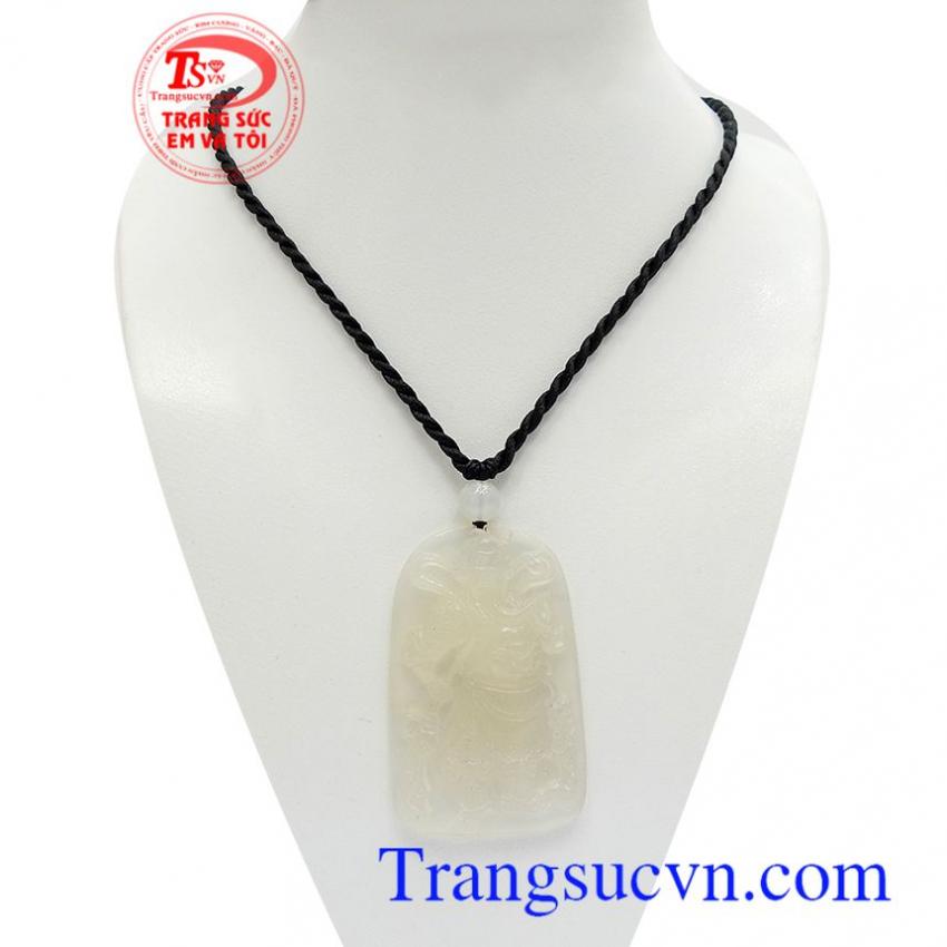 Mặt dây Quan vân trường tài lộc