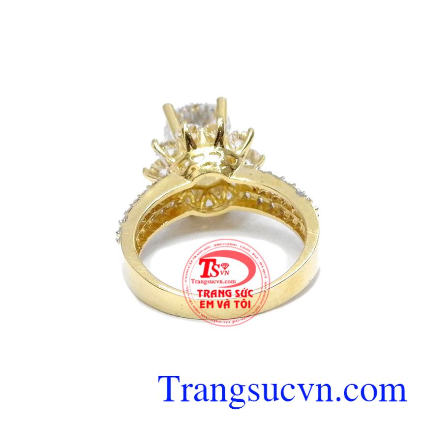 Nhẫn nữ vàng 18k (75%Au) dành cho phái đẹp