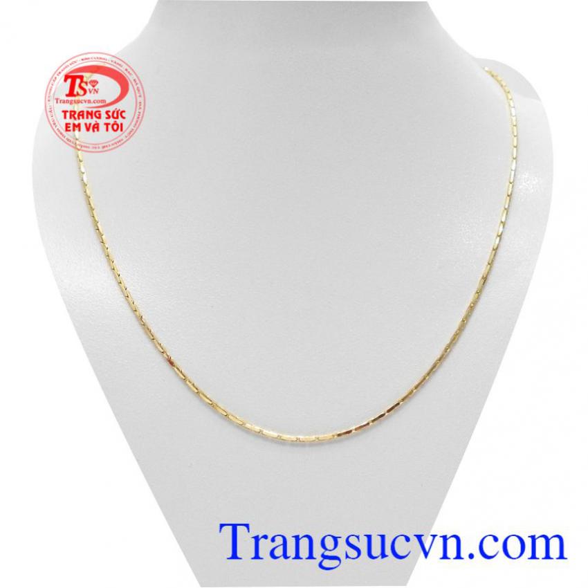 Dây chuyền nữ đẹp vàng 18k