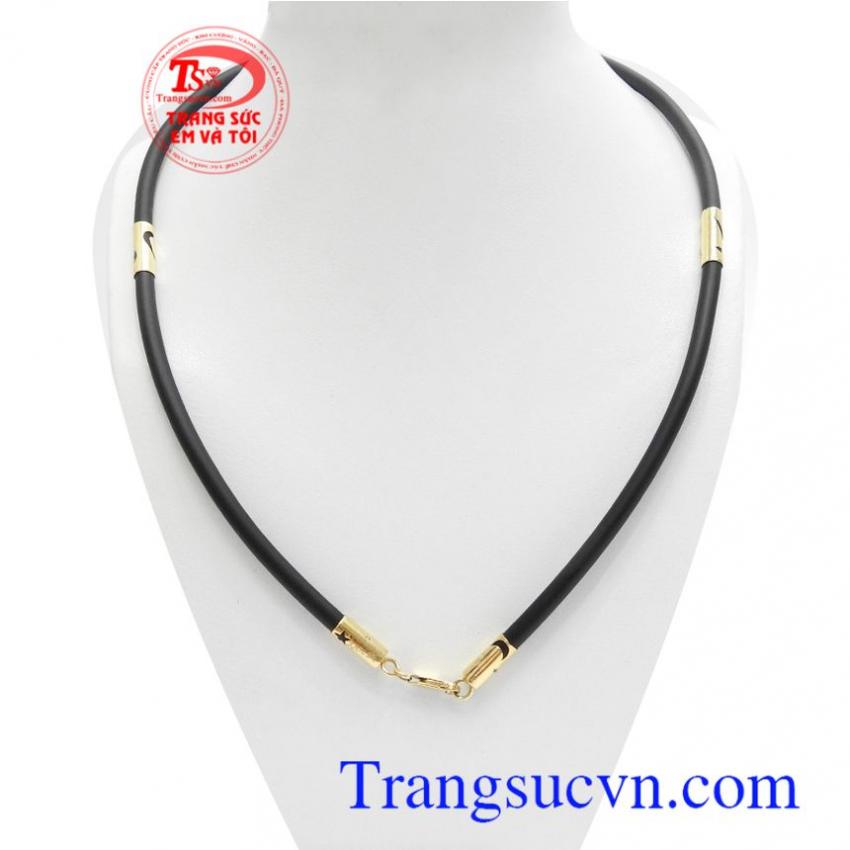 Dây cao su bọc vàng thời trang