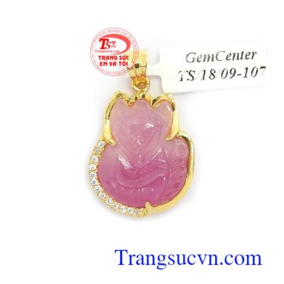 Mặt Hồ Ly Sapphire May Mắn mang lại may mắn về tình yêu hạnh phúc đôi lứa và đặc biệt là gắn kết tình cảm vợ chồng