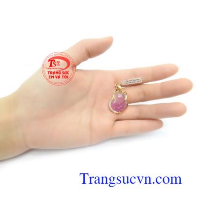 Mặt Hồ Ly Sapphire May Mắn bình an