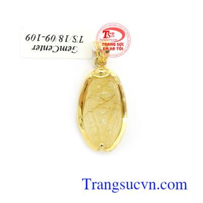 Mặt Dây Ngọc Thiền Bình An là biểu tượng cho cuộc sống lâu dài, hạnh phúc và tuổi trẻ bất diệt