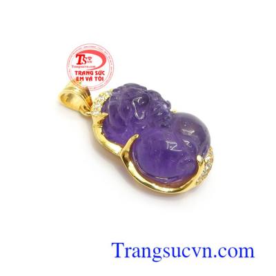 ặt Tỳ Hưu Thạch Anh Tím Bình An một linh vật đem hút và giữ tiền của được nhiều khách hàng yêu thích