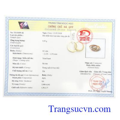 Giấy kiểm định