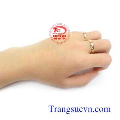 Đôi Nhẫn Cưới Tình Yêu Son Sắt thủy chung