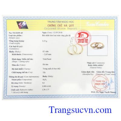 Giấy kiểm định