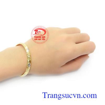 Vòng Tay Vàng 18k Xinh Xắn thời trang
