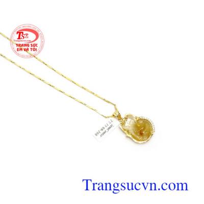 Bộ dây chuyền nữ Hồ ly. Bộ Dây Chuyền Hồ Ly Thạch Anh