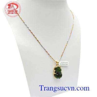 Bộ Dây Chuyền Tỳ Hưu Tài Lộc với Tỳ hưu là linh vật được ưa chuộng bậc nhất trong phong thủy bởi tác dụng trừ tà, chiêu tài lộc, may mắn, mang lại bình an và hạnh phúc cho người đeo