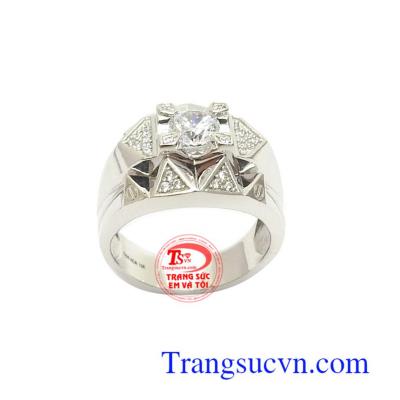 Nhẫn Nam Hàn Quốc 10k Tinh Tế