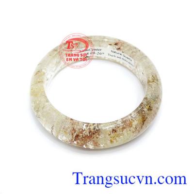 òng thạch anh mang lại may mắn, sức khỏe cho người đeo