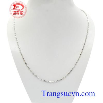 Dây Chuyền Vàng Ý Quý Phái vàng 18k nhập khẩu nguyên chiếc, chế tác độc đáo, kiểu dáng thời trang