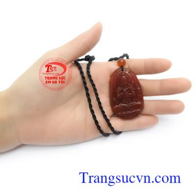 Phật bản mệnh mã não phù hợp người mệnh Hỏa và Thổ