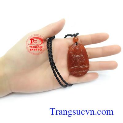 Phật bản mệnh đá mã não phù hợp người mệnh Thổ và Hỏa