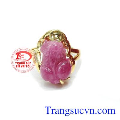 Nhẫn ruby tỳ hưu