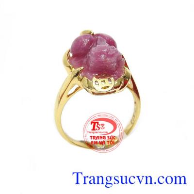 Nhẫn nữ tỳ hưu đắc lộc là sản phẩm tỳ hưu được chế tác tinh tế, sắc nét