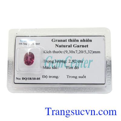 Viên granet thiên nhiên mệnh hỏa