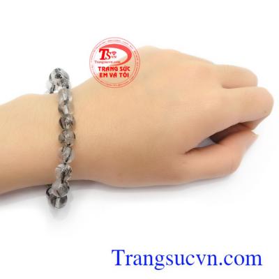 Chuỗi tay thạch anh đeo may mắn bình an