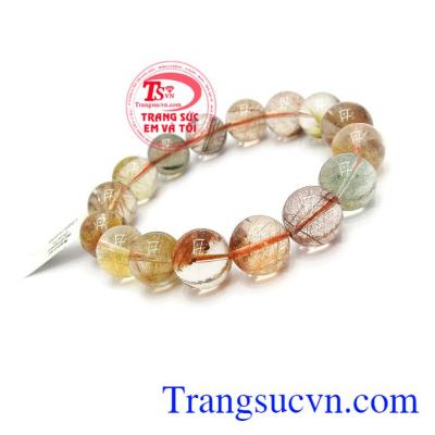 Sản phẩm thạch anh tóc thiên nhiên mang lại nhiều may mắn, hút tiền tài, thuận lợi trong công việc kinh doanh