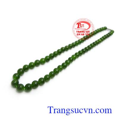 Chuỗi cổ ngọc thiên nhiên đeo thời trang và phong thủy