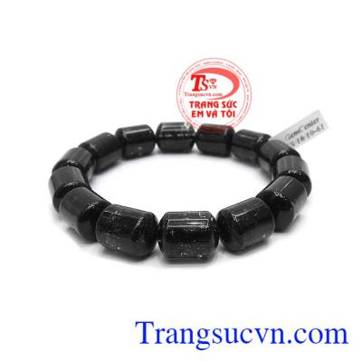 Chuỗi tay thạch anh tóc đen tài lộc