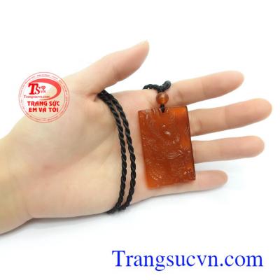 Mặt dây chuyền rồng phong thủy bình an