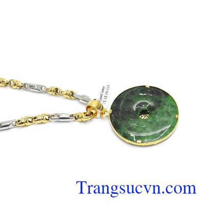 Bộ dây ngọc cẩm thạch bọc rồng