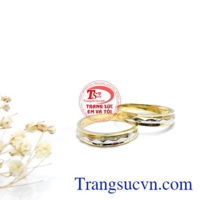 Nhẫn Cưới Vàng 18k