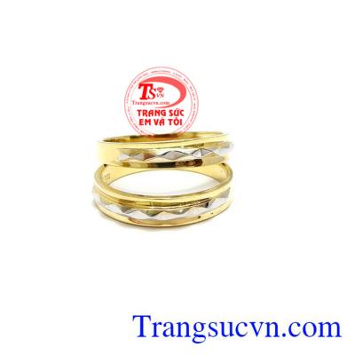 Sản phẩm nhẫn cưới được chế tác theo công nghệ mới của Hàn Quốc