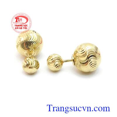 Hoa tai vàng tây nhập khẩu nguyên chiếc Italy đẳng cấp