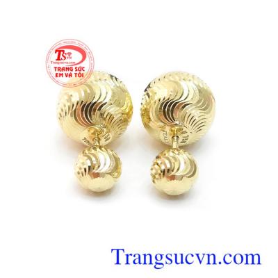 Hoa tai Dior nhập khẩu sang trọng Italy