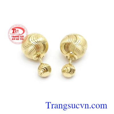 Hoa tai Dior nhập khẩu quý phái đeo hợp thời trang, tôn lên sự dịu dàng, quý phái và phong cách cho phái đẹp