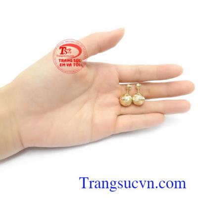 Hoa tai vàng nhập khẩu uy tín, chất lượng, bảo hành 12 tháng