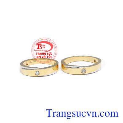 Đôi nhẫn cưới tình yêu mặn nồng được các cặp đôi lựa chọn