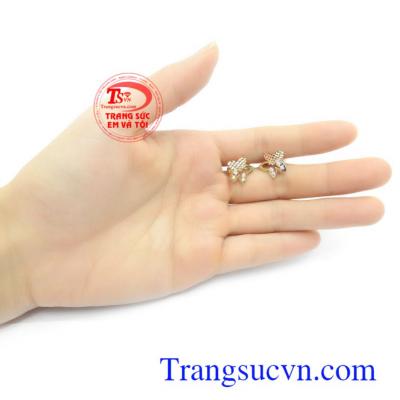 Hoa tai vàng tây uy tín, chất lượng, bảo hành 12 tháng