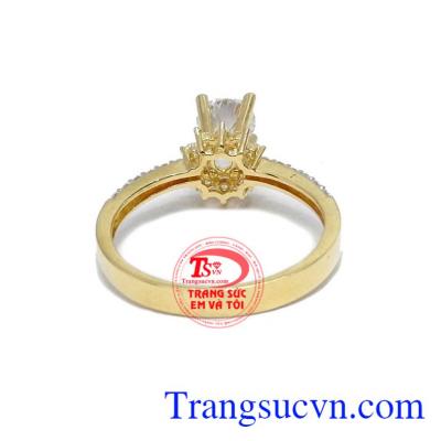 Nhẫn nữ vàng tây đẹp